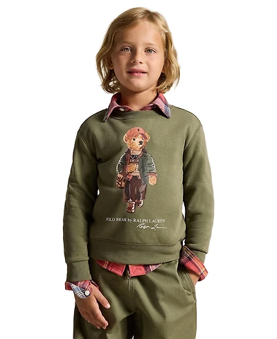 Polo Ralph Lauren Boys' 2T-7 Bear Fleece Sweatshirt