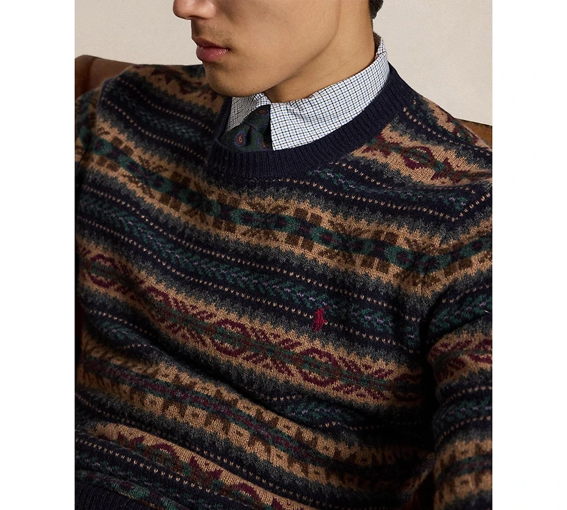 Polo Ralph Lauren Men's Fair Isle Wool Sweater