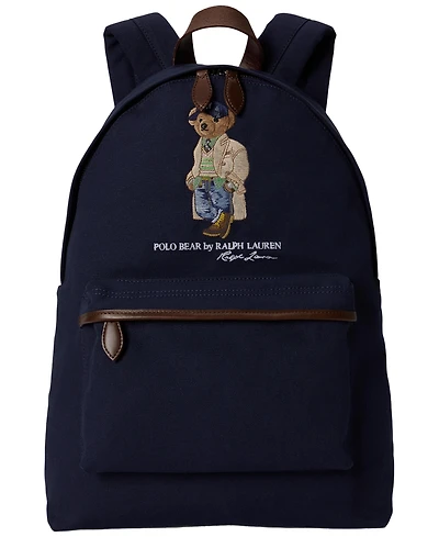 Polo Ralph Lauren Polo Bear Canvas Laptop-Compatible Backpack