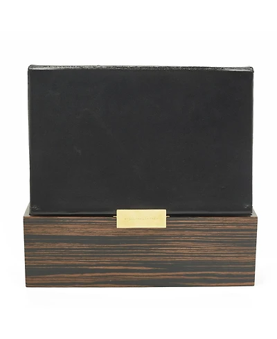 Pre-Owned Stella McCartney Women's Faux Leather and Wood-Effect Box Clutch