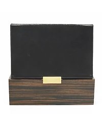 Pre-Owned Stella McCartney Women's Faux Leather and Wood-Effect Box Clutch