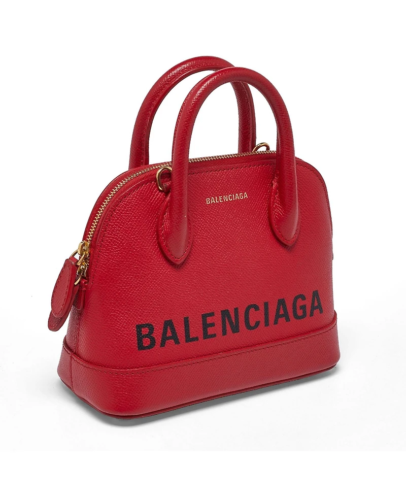 Pre-Owned Balenciaga Women's Ville Leather Top Handle Bag