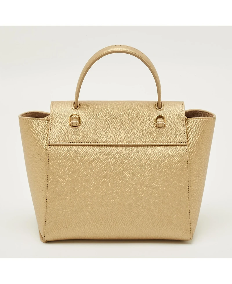 Pre-Owned Celine women's Small Phantom Luggage Tote in Royal Leather