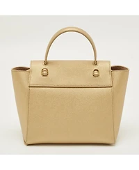 Pre-Owned Celine women's Small Phantom Luggage Tote in Royal Leather