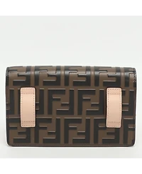 Pre-Owned Fendi Women's Embossed Leather Mini Bag on Chain