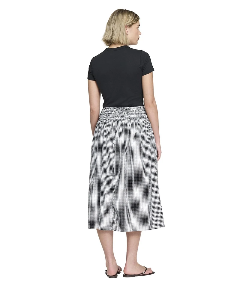 Finery London Women's Valerie High-Waisted A-Line Midi Skirt