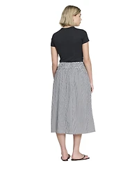 Finery London Women's Valerie High-Waisted A-Line Midi Skirt