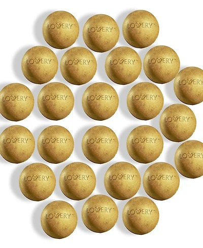 Lovery 24K Gold Bath Bombs - 25 Piece Lavender Spa Bubble Bombs Gift Set