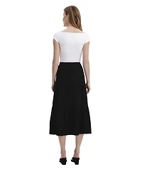 Finery London Women's Harriet Tiered A-Line Midi Skirt