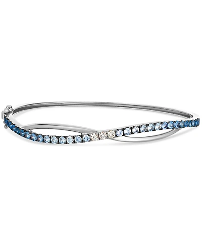 Le Vian Sapphire Ombre (1.57 ct. t.w.) & White Sapphire (0.19 ct. t.w.) Bracelet in 14k Vanilla Gold