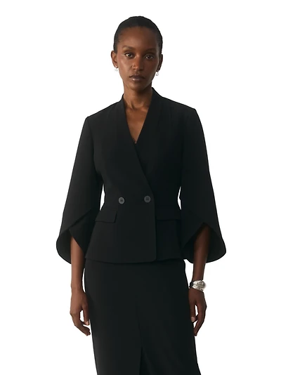 The Fold Women's Ansdell Clever Crepe Blazer