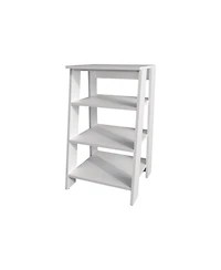 Fm Furniture McNeal freestanding bathroom shelf with open storage
