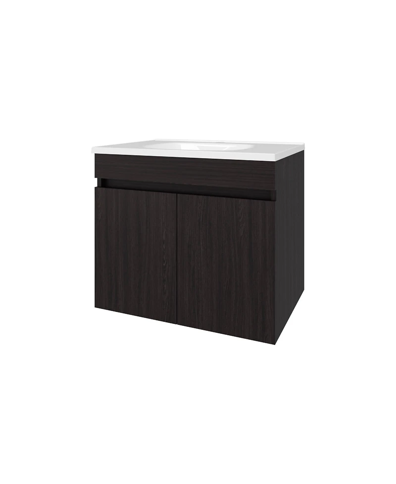 Fm Furniture Rainbow City Vanity with 2 Doors