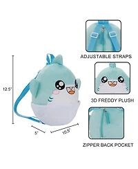 LankyBox Baby Thicc Shark 12.5 Inch Plush Backpack