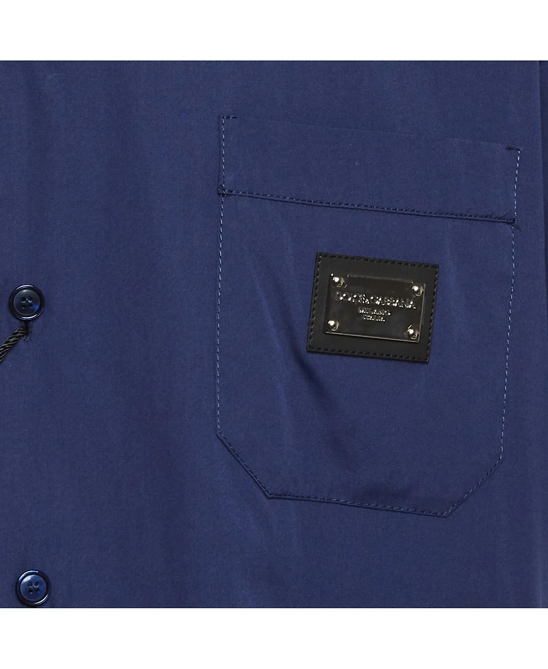 Pre-Owned Dolce & Gabbana Men's Cotton Short Sleeve Shirt