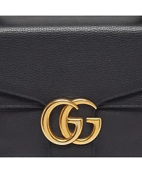 Pre-Owned Gucci Women's Gg Marmont Leather Flap Shoulder Bag