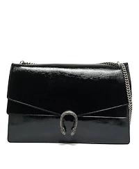 Pre-Owned Gucci Women's Dionysus Large Patent Leather Shoulder Bag