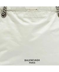 Pre-Owned Balenciaga Women's Crushed Leather Chain Shoulder Bag
