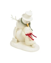 Department 56 Snowbabies Building a Snowman Is Exhausting Figurine