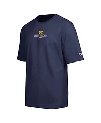 Champion Men's Michigan Wolverines Screen-Print Graphics Seamless Body T-Shirt