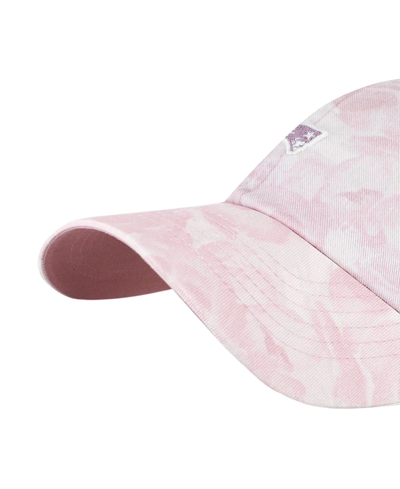 '47 Brand Women's Pink New England Patriots Gardenia Clean Up Adjustable Hat