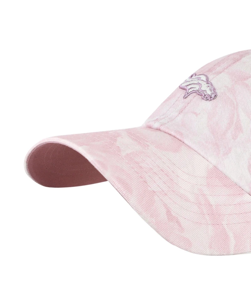 '47 Brand Women's Pink Denver Broncos Gardenia Clean Up Adjustable Hat
