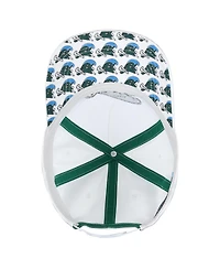 Ahead Men's and Women's White Tulane Green Wave The Sideline Adjustable Hat