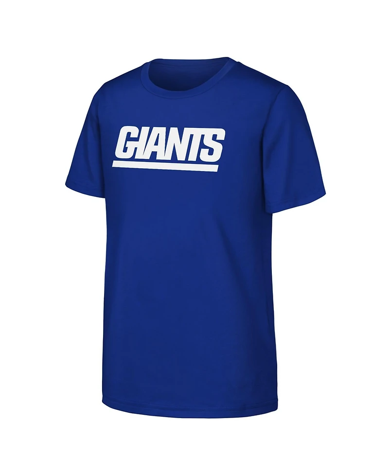 Outerstuff Boy's and Girl's 4-20 New York Giants Jaxson Dart T-Shirt
