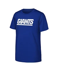 Outerstuff Boy's and Girl's 4-20 New York Giants Jaxson Dart T-Shirt