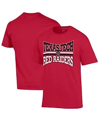 Champion Men's Texas Tech Red Raiders Team Zoom Classic-Fit Crewneck T-Shirt