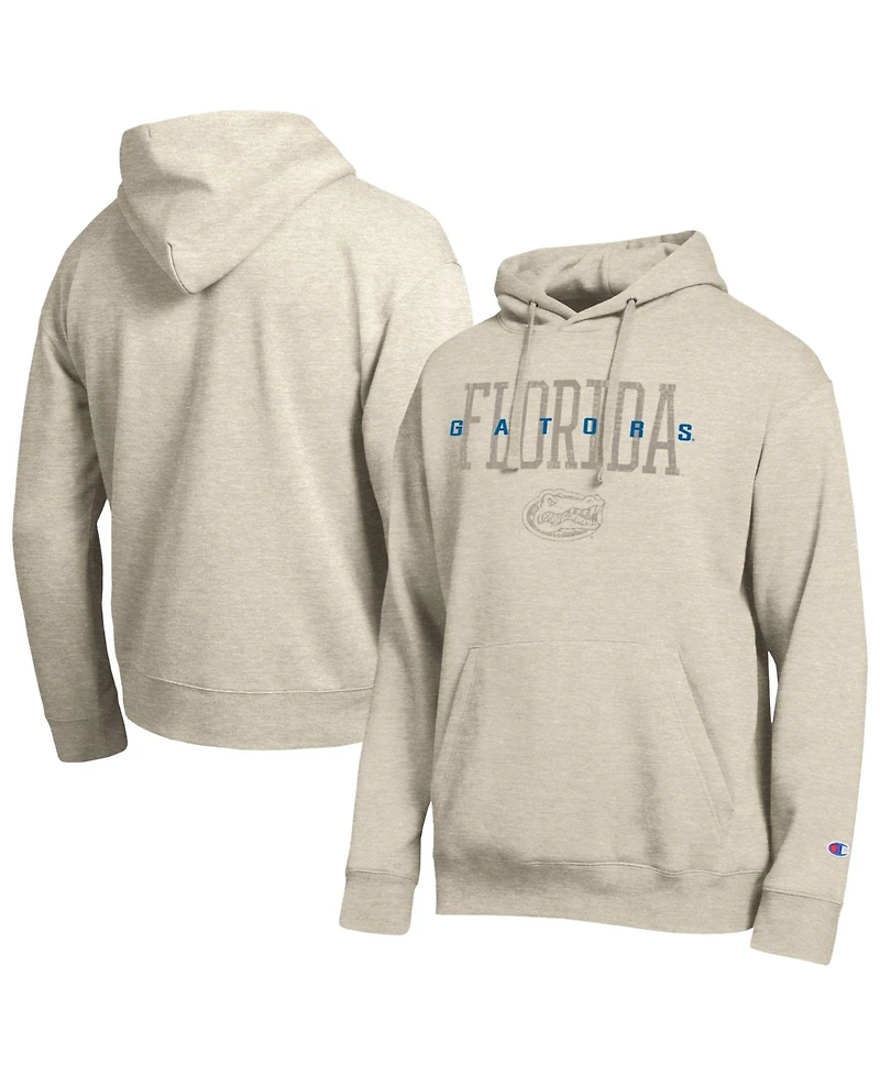 Champion Men's Florida Gators All-Star Neutral Stack Fleece-Lined Relaxed-Fit Pullover Hoodie