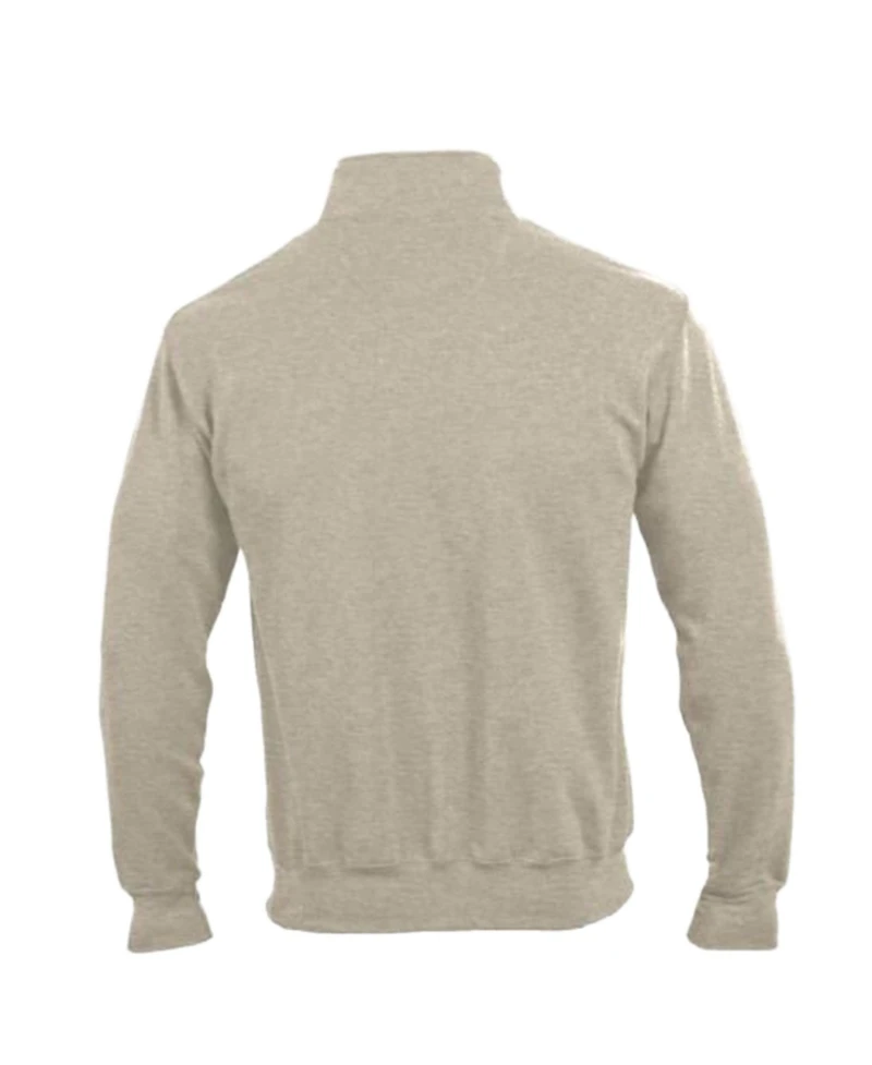 Champion Men's Cream Marquette Golden Eagles Established Date Quarter-Zip Pullover Sweatshirt