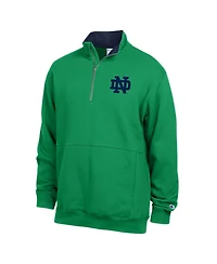 Champion Men's Notre Dame Fighting Irish Quarter-Zip Fleece Mock-Neck Hoodie