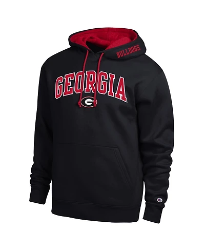 Champion Men's Georgia Bulldogs Arch Tackle Twill Hoodie