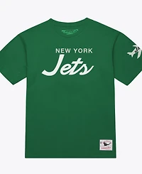Mitchell & Ness Men's New York Jets Head Coach Classic-Fit Screen Print T-Shirt