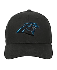 Outerstuff Big Boys and Girls Carolina Panthers Pre-Curved Snapback Hat