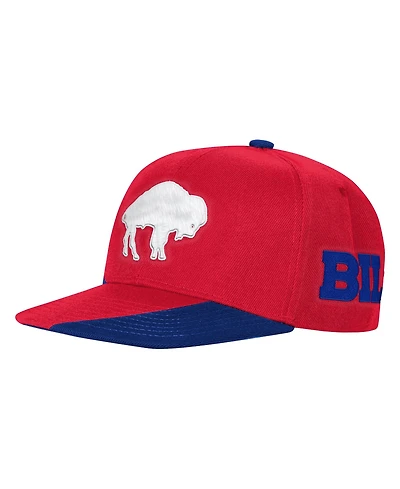 Outerstuff Boys and Girls Buffalo Bills Side Swipe Retro Snapback Hat