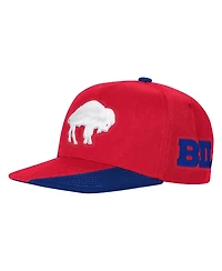 Outerstuff Boys and Girls Buffalo Bills Side Swipe Retro Snapback Hat