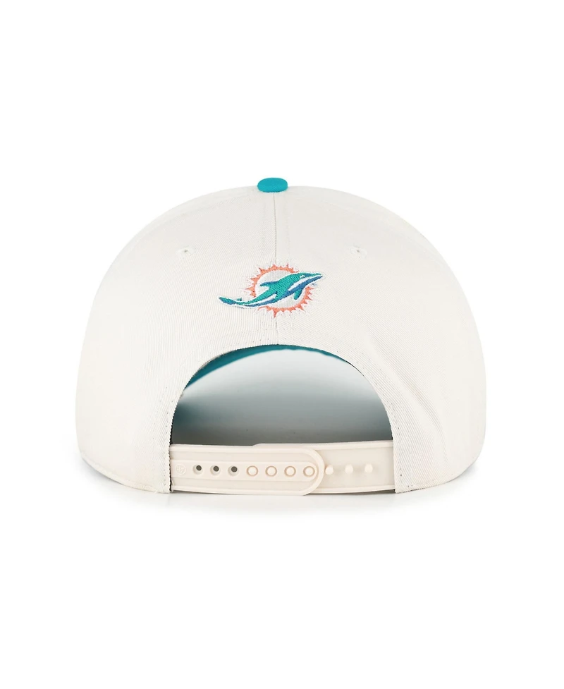 '47 Brand Women's Natural Miami Dolphins Rope Script Hitch Adjustable Hat