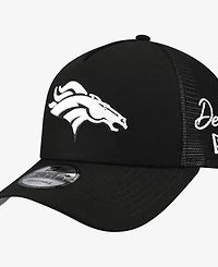 New Era Men's Denver Broncos City Script Adjustable Baseball Cap