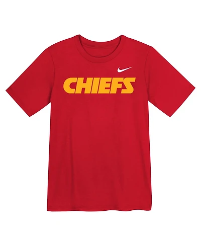 Nike Boys' 2T-5T Kansas City Chiefs Wordmark T-Shirt