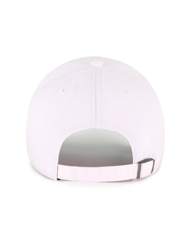 '47 Brand Women's Light Pink Texas Rangers Pastel Clean Up Adjustable Hat