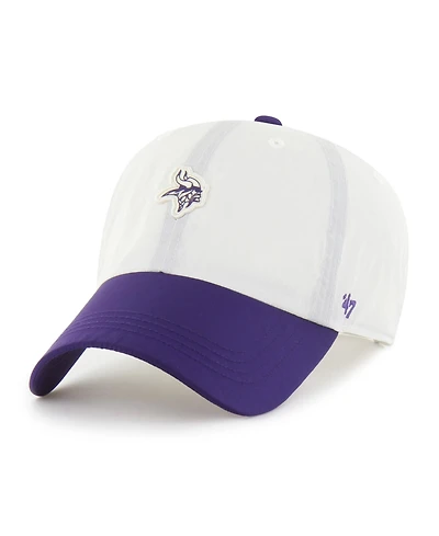 '47 Brand Men's Cream Minnesota Vikings Modernia Clean Up Adjustable Hat
