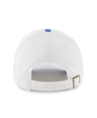 '47 Brand Men's White/Blue Detroit Lions Pique Patch Clean Up Adjustable Hat