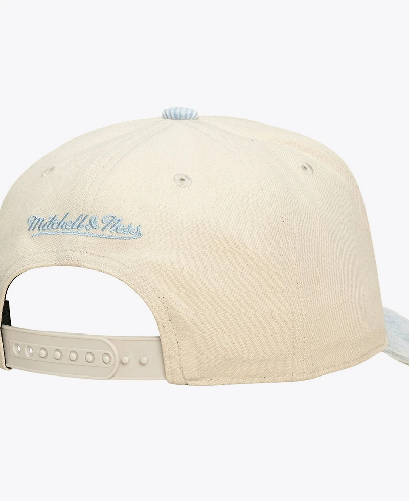 Mitchell & Ness Dallas Mavericks Pro Pinch Fit Corduroy-Brim Snapback Cap