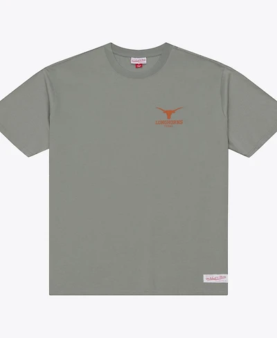 Mitchell & Ness Men's Gray Texas Longhorns Core Icon T-Shirt