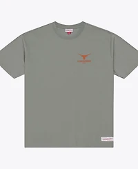 Mitchell & Ness Men's Gray Texas Longhorns Core Icon T-Shirt