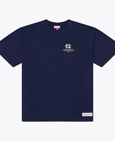 Mitchell & Ness Men's Navy North Carolina Tar Heels Core Icon T-Shirt