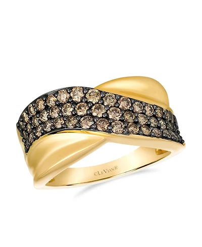Le Vian Chocolate Diamond (0.94 ct. t.w.) Ring in 14k Honey Gold