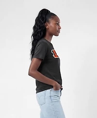 Champion Women's Cincinnati Bengals Screen Print T-Shirt